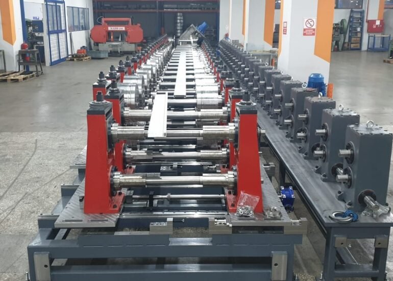 Kablo Tavası Roll Form Hattı – genel görünüm