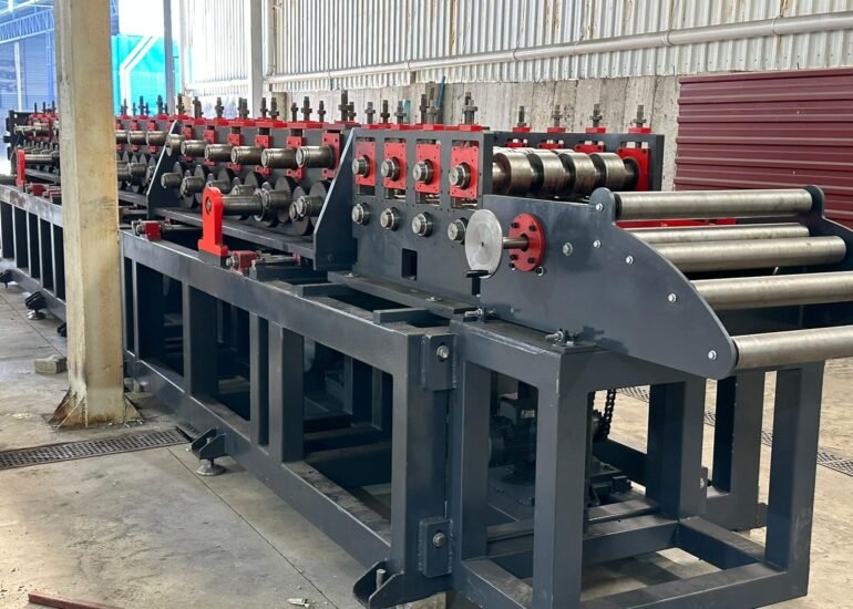 Solar (GES) C Profil Roll Form Hattı – genel görünüm