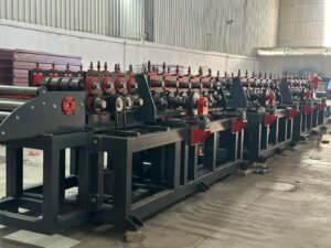Solar (GES) C Profil Roll Form Hattı – üretim hattı detayı