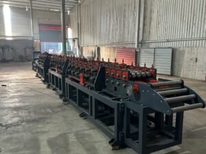 Solar (GES) C Profil Roll Form Hattı – profil ve merdane detayı